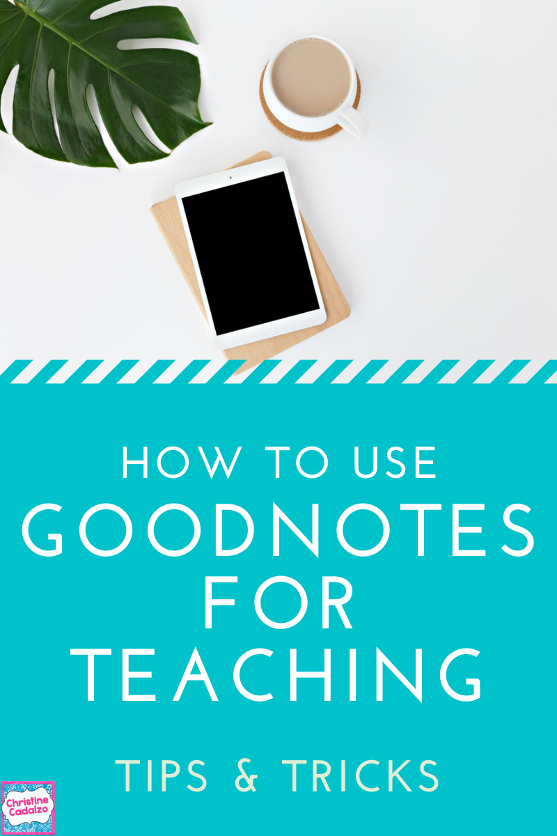 How to Use GoodNotes for Teaching